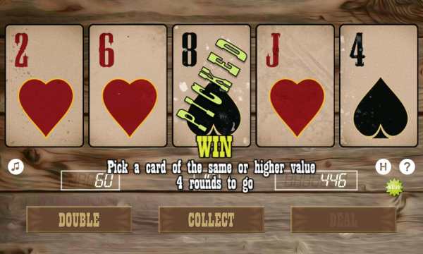 Wild West Video Poker screenshot 3