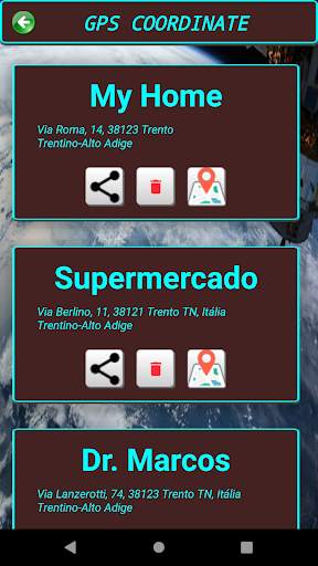 GPS COORDINATE screenshot 3
