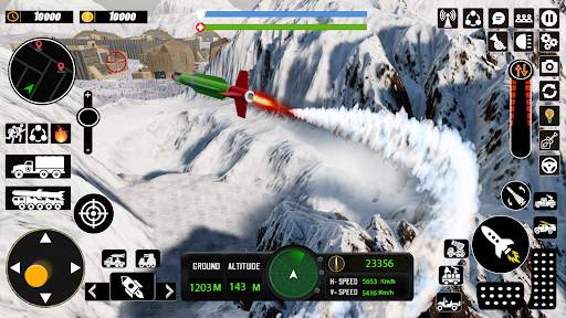 US Army Missile Launcher Game screenshot 18