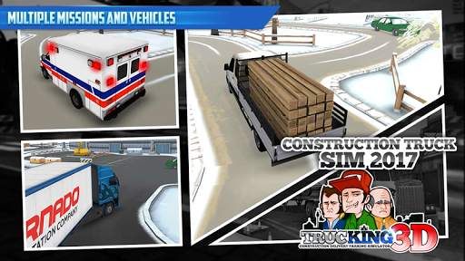 Construction Truck Sim 2017 screenshot 1