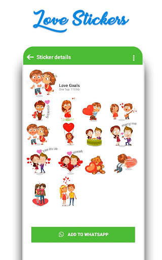 WAStickerApps: Romantic Love Stickers for whatsapp screenshot 13
