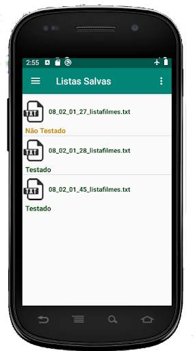IPTV teste Listas screenshot 3