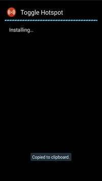 Wifi-Hotspot Toggle screenshot 2