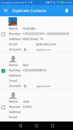 Duplicate Contacts screenshot 4