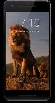 Lion King Of The Forest HD Lock Screen screenshot 5