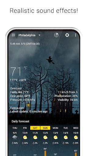 Halloween backgrounds premium screenshot 5