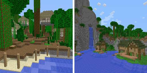 Jungle Village Maps for Minecraft screenshot 1