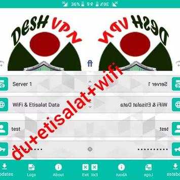 DESH VPN screenshot 2