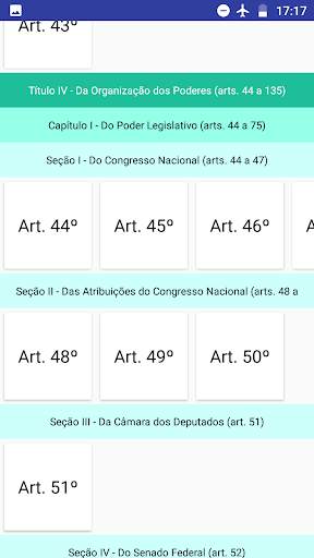 Constituição Federal do Brasil 5 تصوير الشاشة