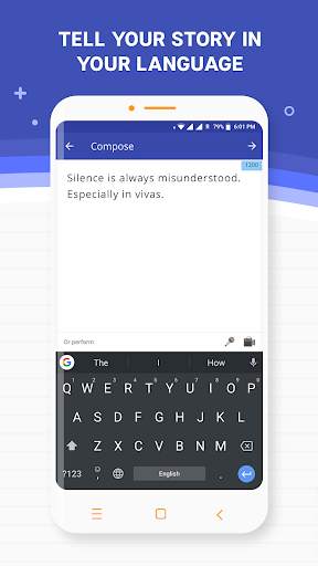 YourQuote — Writing App screenshot 1