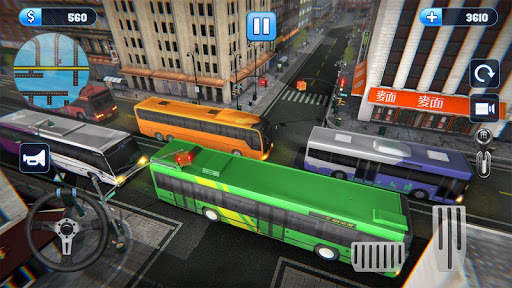 Xtreme Huấn luyện viên Xe buýt Mô phỏng 3d screenshot 9