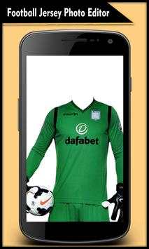 Football Jersey Photo Suit screenshot 3