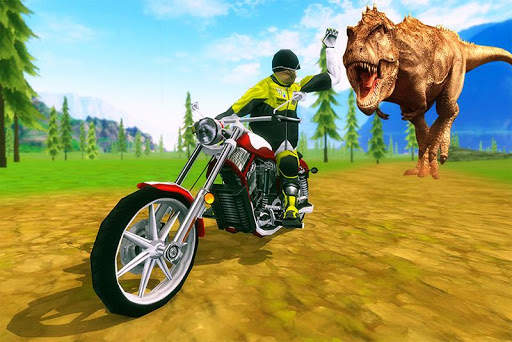 Bike Racing Sim: Dino World screenshot 3