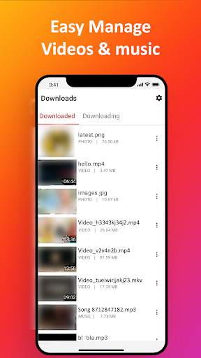 Video Downloader MP4 & MP3 -  Downloader & Browser screenshot 4