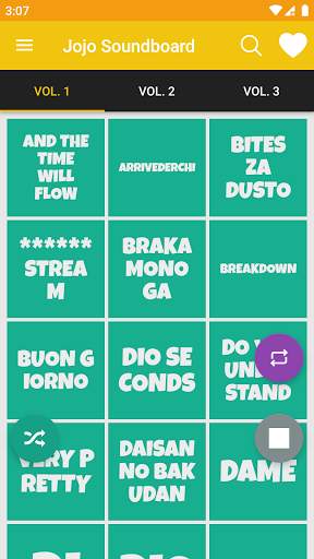 JoJo Soundboard screenshot 1