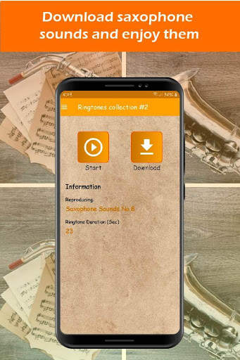 saxophone ringtones, saxophone sounds screenshot 4