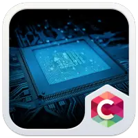 Computer Tech C Launcher Theme