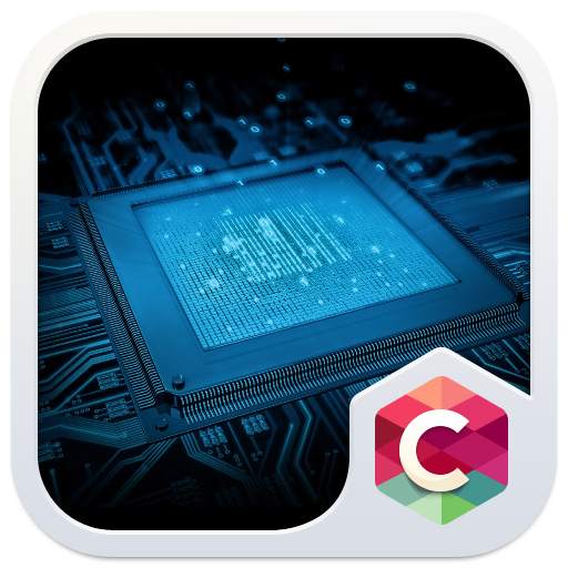 Computer Tech C Launcher Theme 4.8.8