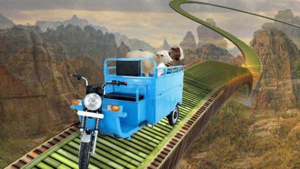 Drive Tuk Tuk Rickshaw On Impossible Track screenshot 3