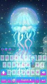 Star jellyfish keyboard theme screenshot 4