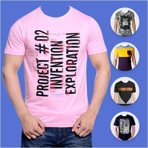 Fancy T shirt Photo Editor for Man 2.0