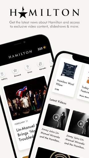 Hamilton — The Official App screenshot 1