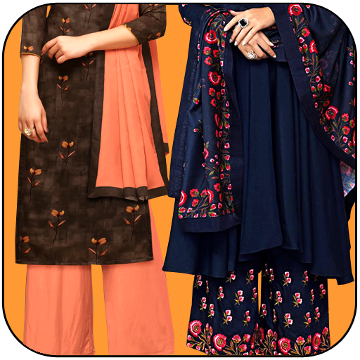 Women Palazzo Dress Photo Suit New icon