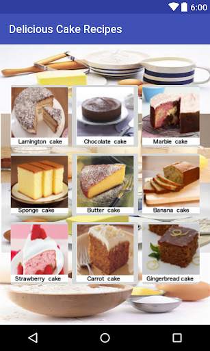 Delicious Cake Recipe screenshot 1