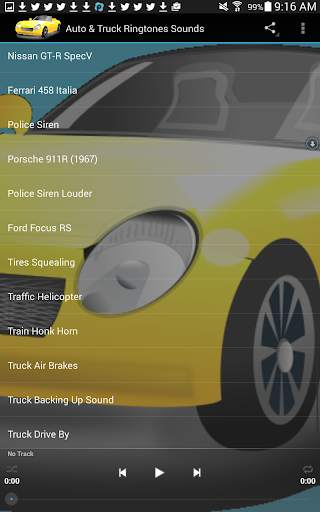 Auto & Truck Ringtones Sounds screenshot 10