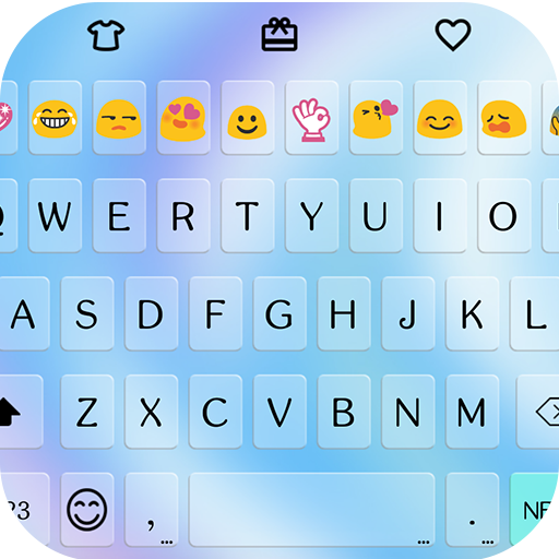 Multicolor Halo Emoji Keyboard icon