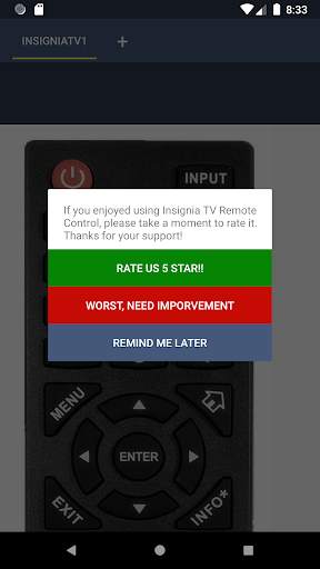Insignia TV Remote screenshot 5