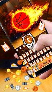 3D Basketball Gravity Keyboard Theme screenshot 2
