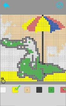 Sandbox Coloring By Number Unicorn Color Draw Book screenshot 4