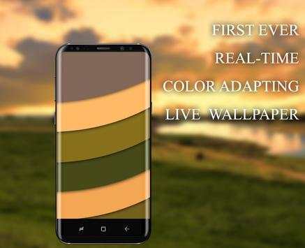 Chameleon Colorize Adapting With 3D Cube LWP screenshot 1