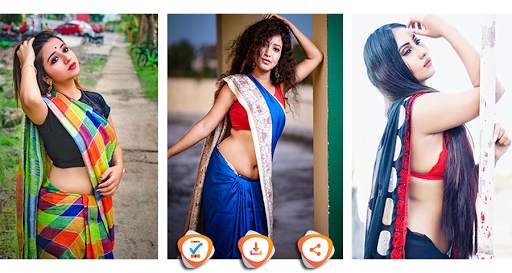 Hot Deshi Maal : Indian Saree Bhabhi Photos screenshot 2