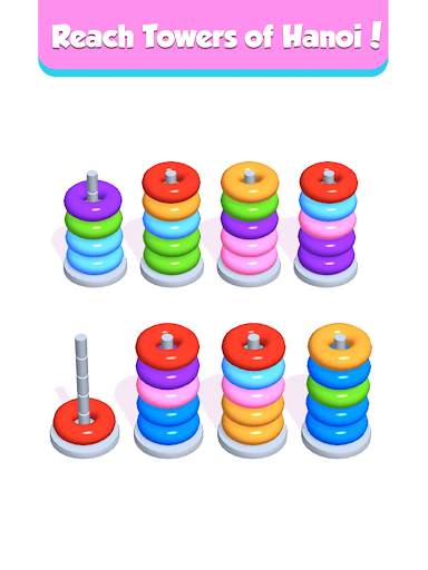 Hoop Stack - Color Puzzle Game screenshot 9