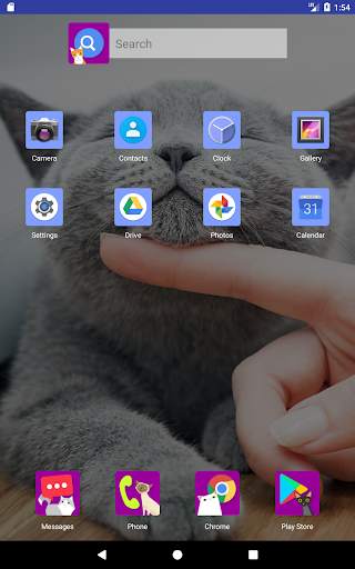 Catapult: Cat Launcher Theme for Android screenshot 4