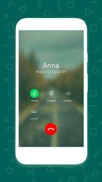 Contact for Whatsapp Themes Dialer Phone Screen screenshot 1
