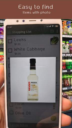 Shopping list one-handed easy: BigBag screenshot 3