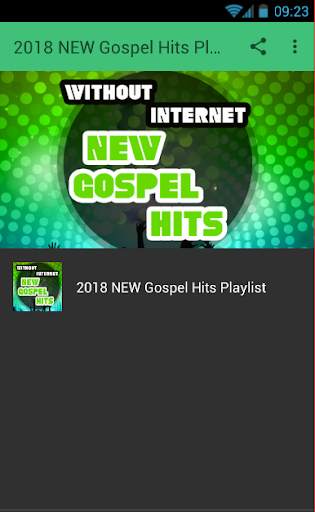 New Gospel Hits Music Offline screenshot 1