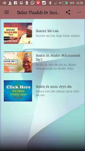 Bidiar Maulidi-Dr Sani Umar screenshot 3