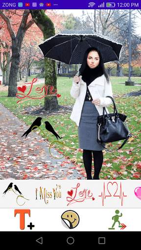 Umbrella Girls Photo Frames 6 تصوير الشاشة