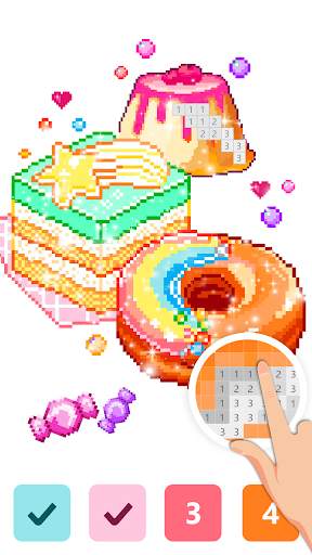 Pix123: Color by Number Games screenshot 3