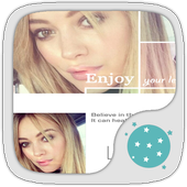 Selfie b612 collage maker icon