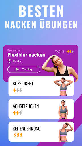 Nacken übungen vor Schmerzen screenshot 2