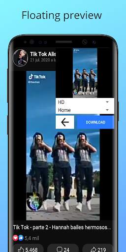 Download videos for Instagram, Facebook and TikTok screenshot 3