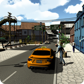 Modern Taxi Driving: City Cars Simulator icon