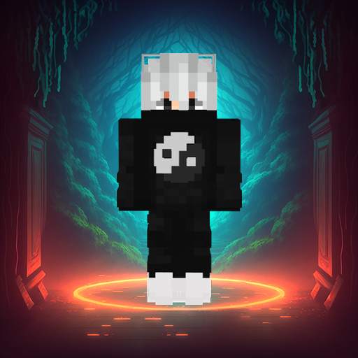 Black Skin for Minecraft 1.1