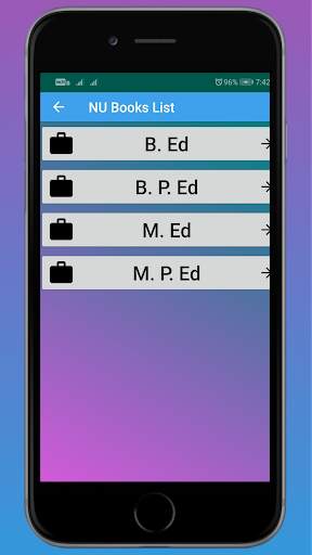 National University Books List screenshot 7