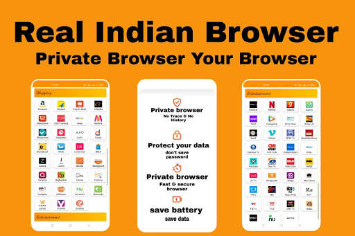 Real X Browser 2021-Fast & Secure Download Browser screenshot 1